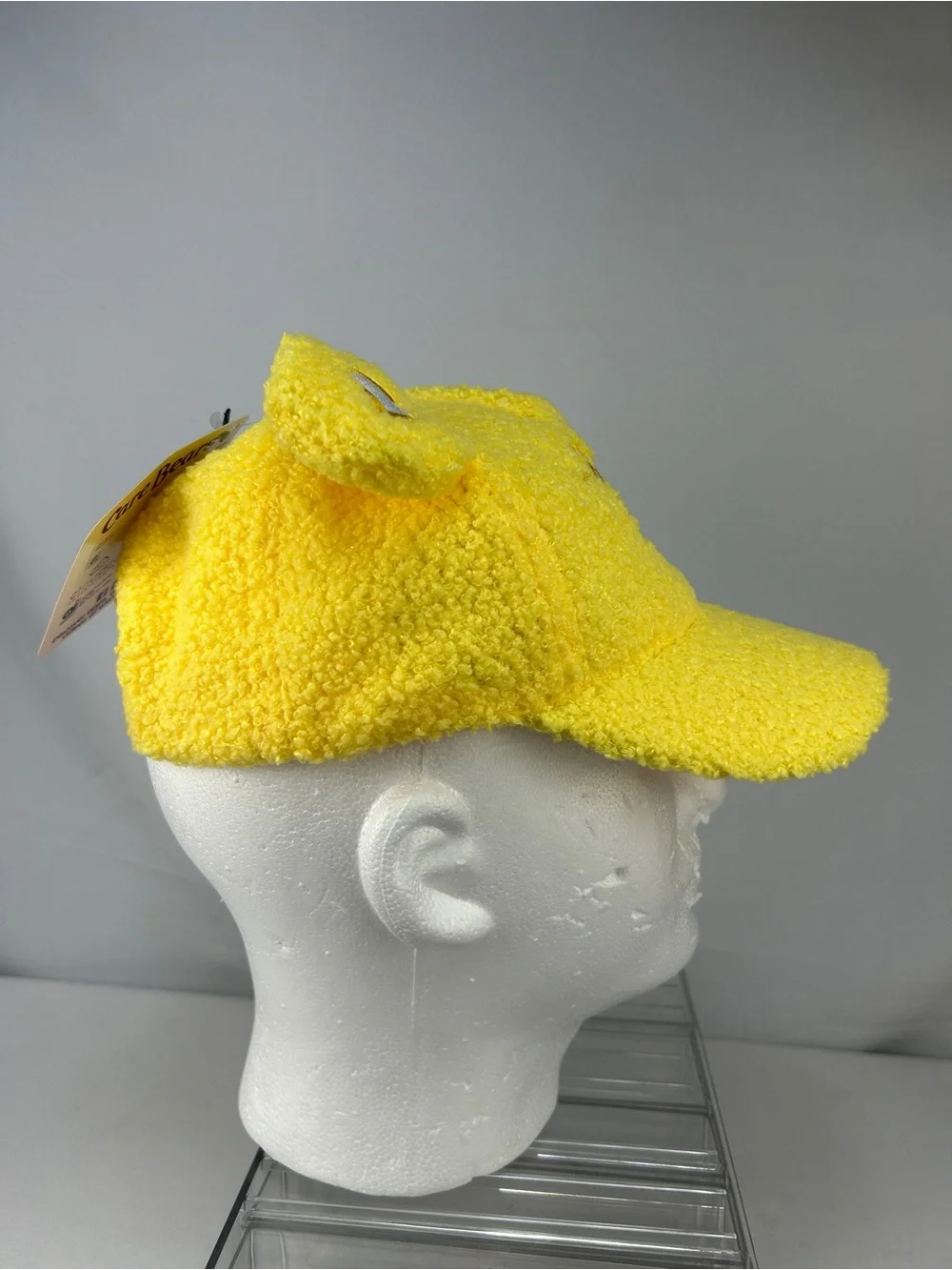 Care Bears Bright Yellow Teddy Ear Cap